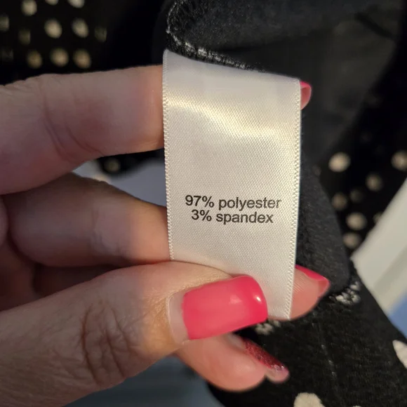 Maurices Black and White Polka Dot Buttonless Blazer- NWT - Picture 8 of 8